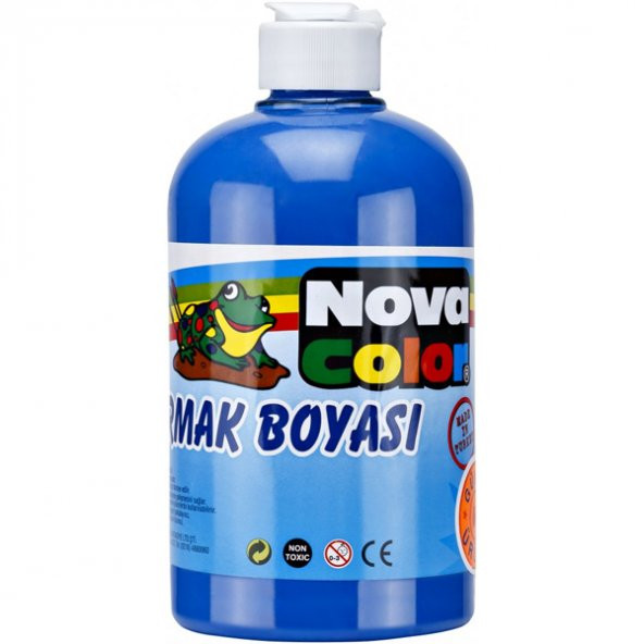 Nova Color Parmak Boyası Mavi 500 GR NC-372 - 2