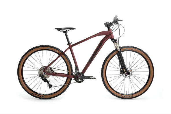 BİSAN BİSİKLET MTX 7600 29 JANT MAT KOYU BORDO/SİYAH