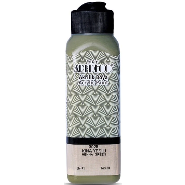 Artdeco Akrilik Boya 140 ML Kına Yeşili 070R-3025 - 3