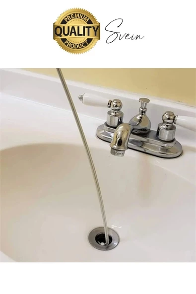 Premium 12 Metre Tıkanıklık Kanal Açma Klozet Gider Açıcı Boru Temizleme Spiral Tel Susta Manuel Uç - 5