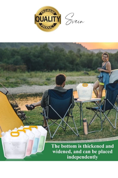 Premium 1 lt Dayanıklı Yer Kaplamaz İçecek Çantası Sporcu Kapaklı Tutamaç Suluk Matara Kamp Piknik - 6