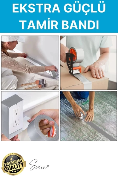 15 Adet 10 mt Mavi Tamir Takviye Kapatıcı Güçlü Onarım Bandı Su Geçirmez Sızdırmaz Dayanıklı Çatlak - Resim 6