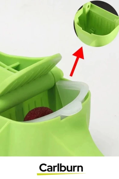 Özel Üretim Dayanıklı Plastik Ergonomik Tasarım Kolay Temizlenir Elma Nar Kivi Pratik Meyve Sıkacağı - 3