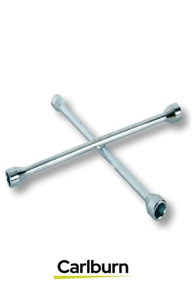 Garantili İstavroz Çelik Dört Kol Sabit 17 19 21 22mm 1.Kalite 4'lü Nikelajlı Bijon Sökme Anahtarı - 3