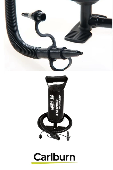 Yüksek Basınçlı Dayanıklı Esnek Hortum Portatif Hafif Taşınabilir Şişme Yatak Havuz Şişirme Pompası - 2