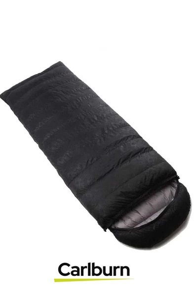 Isı Yalıtımı Sağlayan Su Geçirmez Nefes Alabilir Çift Kaplama Polar Kumaş Uyku Tulumu -10 Derece - 2