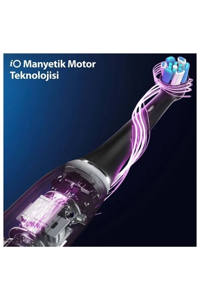 Oral-B iO 10 Şarjlı Diş Fırçası - Kozmik Siyah - 5