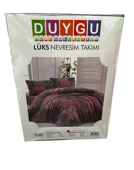 DUYGU LÜKS Pamuklu Çift Kişilik Nevresim TAKIMI
