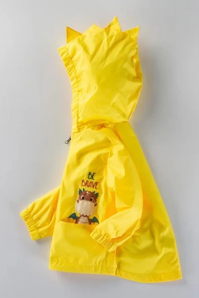Erkek Çocuk Kapşonlu Yağmurluk Erkek Bebek Yağmurluk Erkek Çocuk Yağmurluk Çocuk Yağmurluk Rüzgarlık - 2