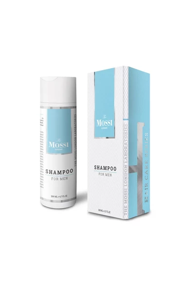 The Mossi London Shampoo For Men 200 Ml ürün görseli 1