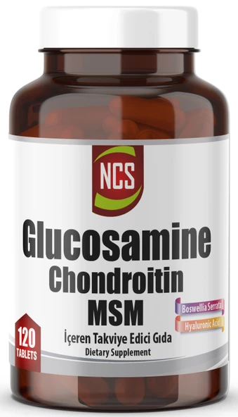 Ncs Glucosamine Chondroitin Msm Hyaluronic Acid 120 Tablet