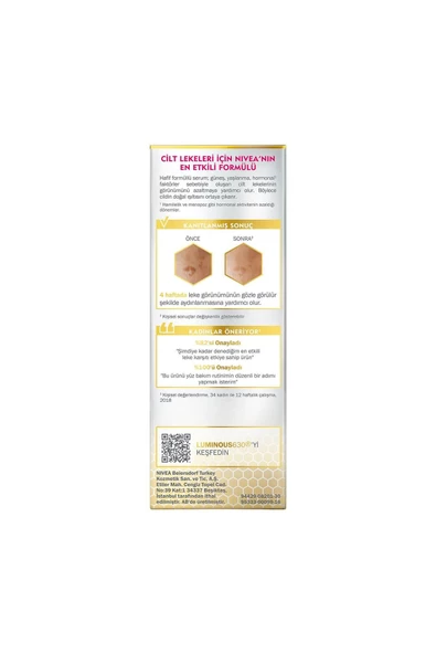 Nivea Luminous 630 Leke Karşıtı Serum 30 ml - Resim 6