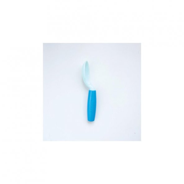 Mycey 360 - Derece Dönen Mama Bebek Kaşığı Mavi - 4