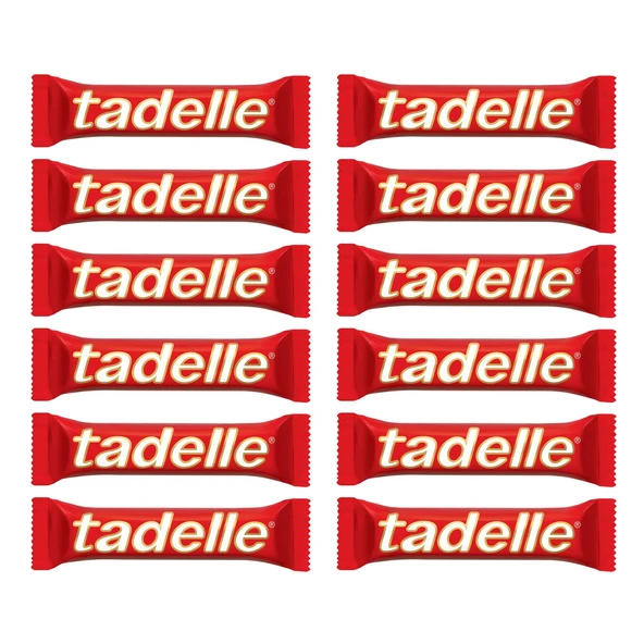 Tadelle Fındık Dolgulu Sütlü Çikolata 30 Gr x 10 Adet