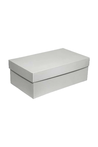 Betax Ayakkabı Kutusu - Beyaz İsimsiz 28x17,5x10cm (10 Adet) - 2