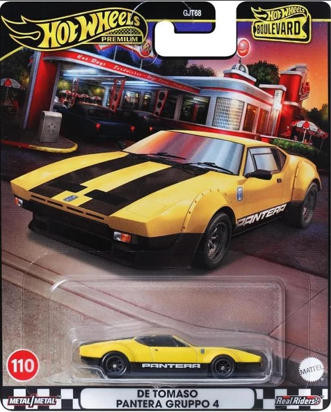 Hot Wheels Premium Boulevard De Tomaso Pantera Gruppo 4 HRT75 ürün görseli
