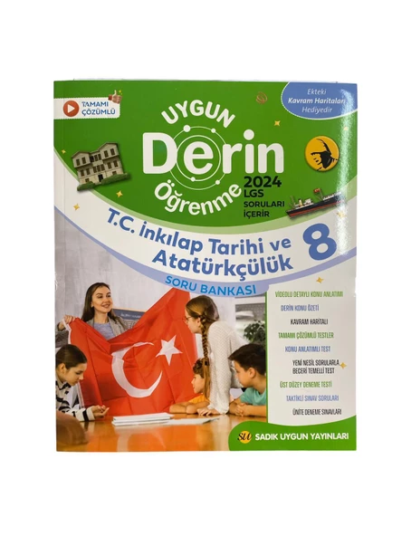 8. Sınıf T.c. Tarihi Ve Atatürkçülük Soru Bankası Derin Öğrenme