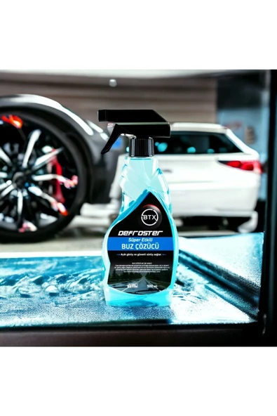 Betax Buz Çözücü Defroster Sprey 500 ml 2 Adet Buz Kazıyıcı Hediyeli - 6