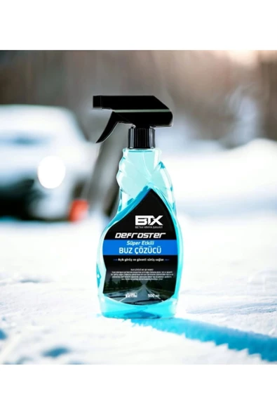 Betax Buz Çözücü Defroster Sprey 500ml 2'li Buz Kazıyıcı - 2