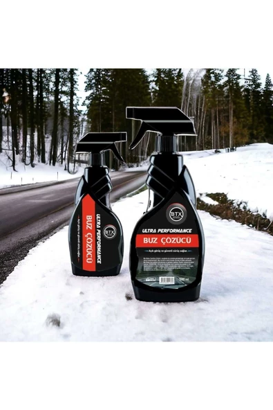 Betax Ultra Performance Red Buz Çözücü Sprey 2 Adet 500 ml Buz Kazıyıcı Hediye - Resim 4