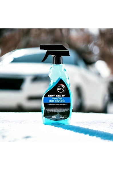 Betax Buz Çözücü Defroster Sprey 500 ml 2 Adet Buz Kazıyıcı Hediyeli - 5