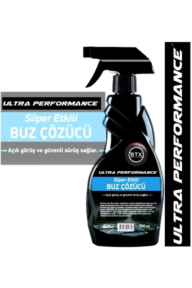 Betax BUZ ÇÖZÜCÜ SPREY ULTRA PERFORMANCE 2'Lİ 500 ML + BUZ KAZIYICI HEDİYELİ - Resim 3