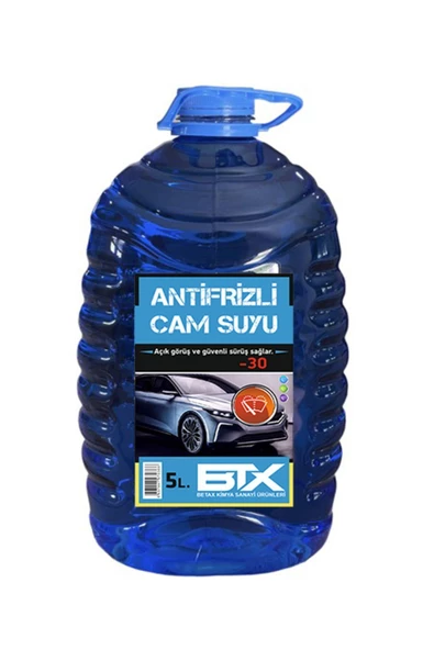 Betax Antifriz Oto Cam Suyu 5 Lt -30 Derece