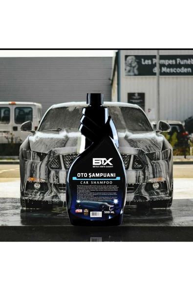 Betax Cilalı Oto Yıkama Şampuanı 500 ml - 2