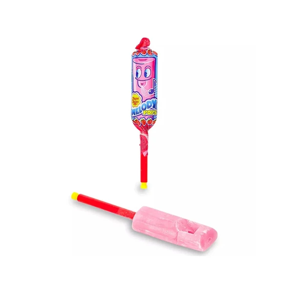 Chupa Chups Melody Pops Çilekli 15 Gr x 12 Adet Düdüklü Şeker - 3
