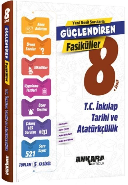 8. Sınıf T.c. İnkılap Tarihi Ve Atatürkçülük Güçlendiren Fasiküller - 1