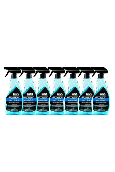 Betax ARABA CAM BUZ ÇÖZÜCÜ SPREY 500 ml X 7 Adet & Buz Kazıyıcı Hediyeli - 3