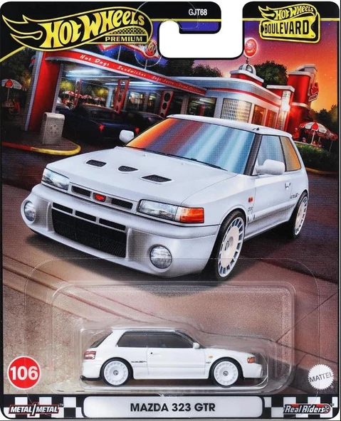 Hot Wheels Premium Boulevard Mazda 323 GTR HRT59 ürün görseli