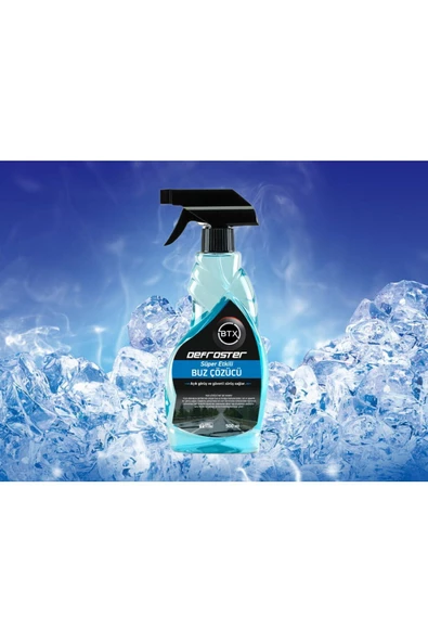 Betax Süper Etkili Buz Çözücü Ve Buzlanma Önleyici Görüş Kolaylaştırıcı Sprey 500 ml X 2 Adet - 2