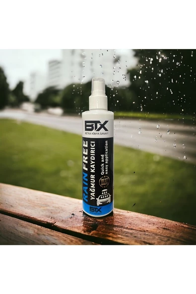 Betax Yağmur Kaydırıcı Sprey 250 ml (OTO AYNA KASK ARABA CAMI SU İTİCİ) - 3