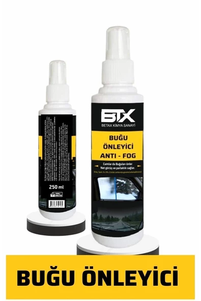 Betax Buğu Önleyici Anti-fog Sprey 250 ml