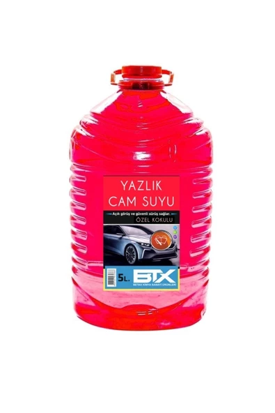 Betax Parfümlü Yazlık Oto Cam Suyu 5 Lt