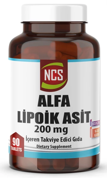 Ncs Koenzim Q-10 Alfa Lipoik Asit L-Karnitin Coenzyme Q10 90 Tablet