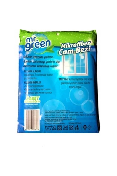 Mr Green Mikro Fiber Cam Bezi 2'li - 3