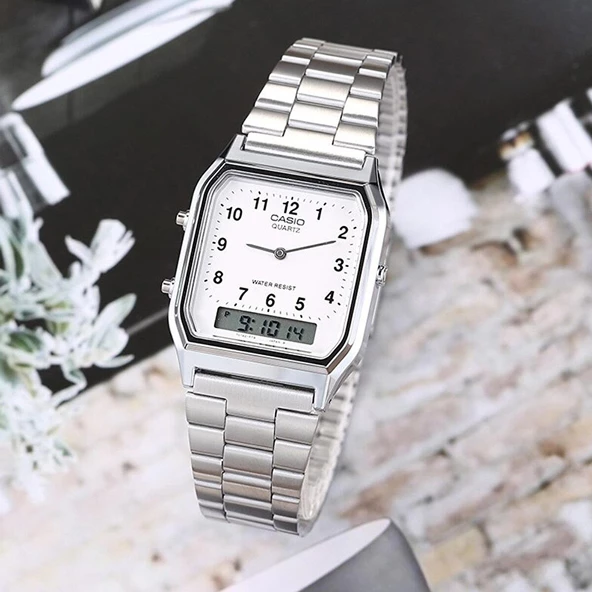 Casio AQ-230A-7BMQ Unisex Kol Saati - Resim 3
