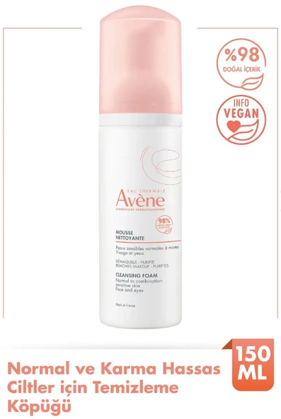 Avene Mousse Nettoyante Cilt Temizleme Köpüğü 150 ml