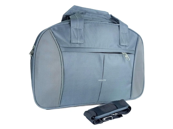 Gri Seyahat Çantası El Omuz Askılı 8683255000470