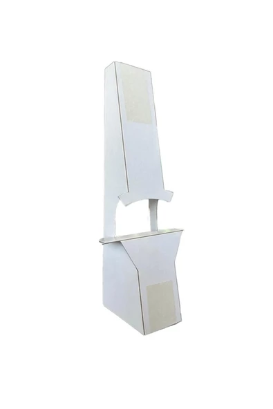 Fotoblok Ayaklığı Bantlı 68 Cm Dayanıklı Karton Ayak Poster Ayaklığı 100 Adet
