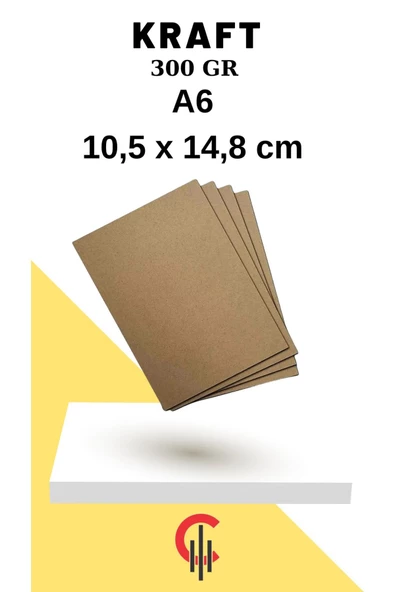 Kağıt 400 Adet A6 300 Gr