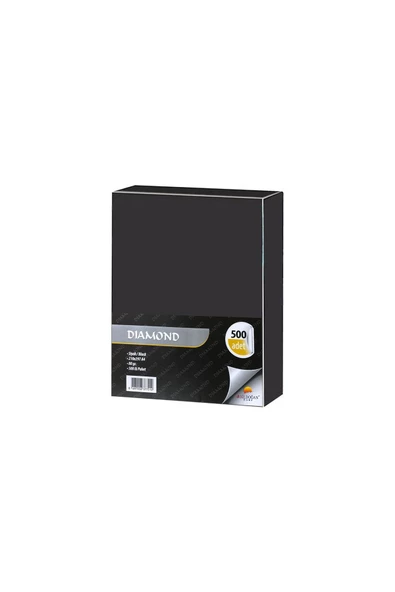 Asildoğan Dıamond A4 80 Gr. Siyah Fotokopi Kağıdı 500'lü