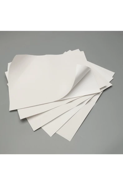5 Adet Yapışkanlı Mat A4 Etiket Kartuşlu Mürekkepli Tüm Yazıcılara Uygun Sticker 21X29,7 CM