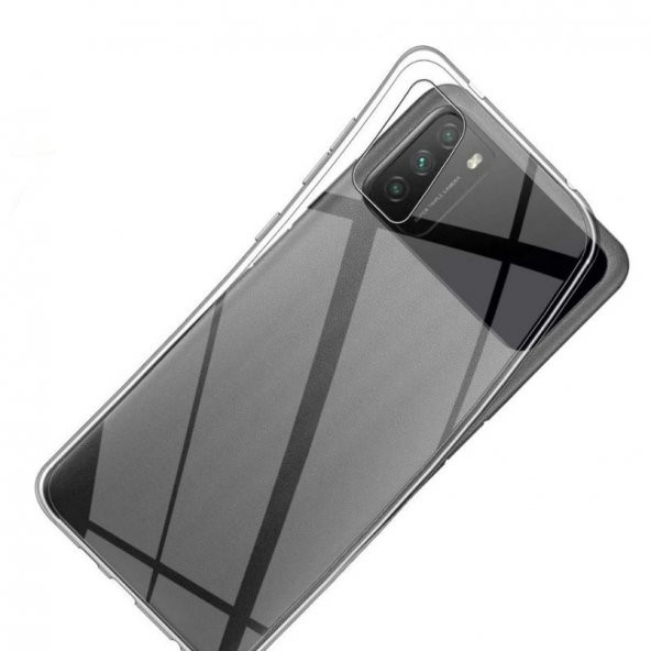 FitCase Xiaomi Poco M3 Kılıf Kamera Korumalı Silikon Şeffaf Arka Kapak - 4