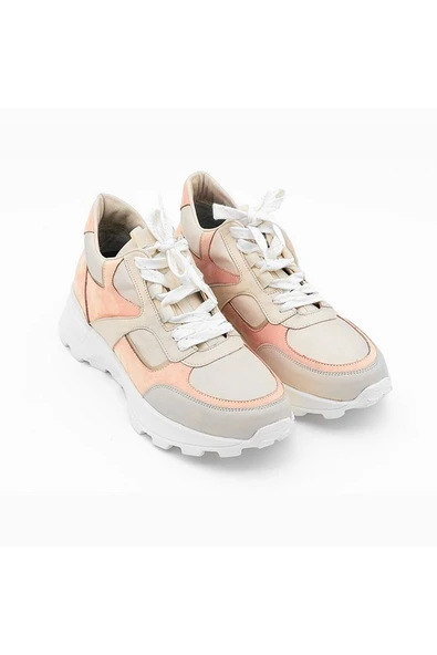 +7,5 cm Boy Uzatan Gizli Topuklu Kadın Spor Ayakkabı Çok Renkli Sneaker - 4
