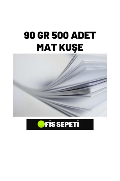 A4 Mat Kuşe 90 gr 500 Adet