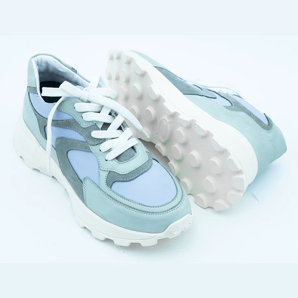 +7,5 cm Boy Uzatan Gizli Topuklu Kadın Spor Ayakkabı Çok Renkli Sneaker - 6