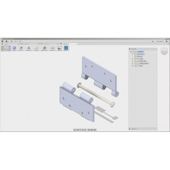 Autodesk Fusion 360 2016 Eğitim Seti - 5